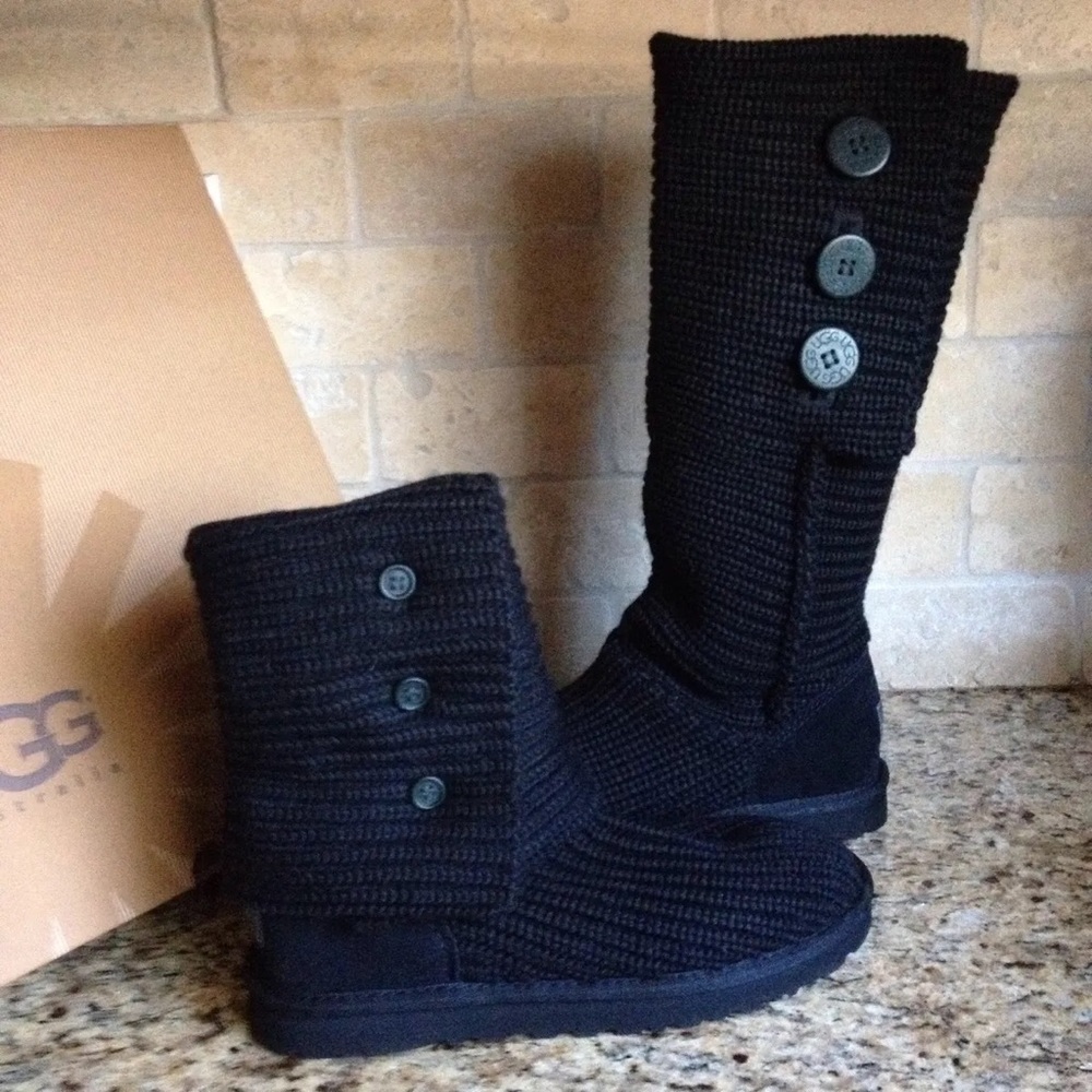 Ugg wool knit boots 9